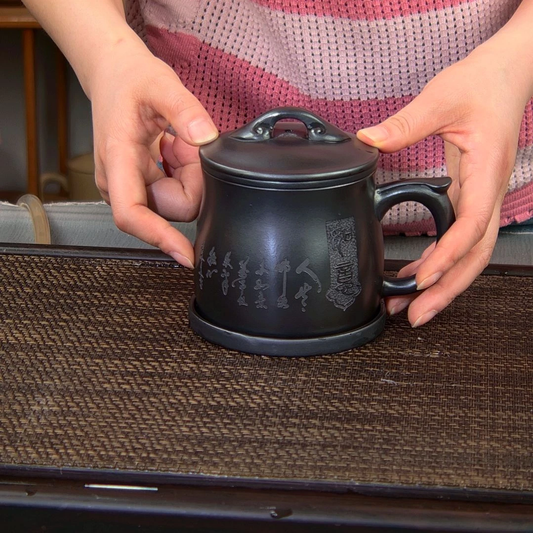 【闪购商品】茶杯绿泥高货放漏