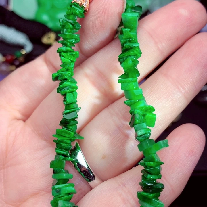 翡翠未镶嵌手链手链