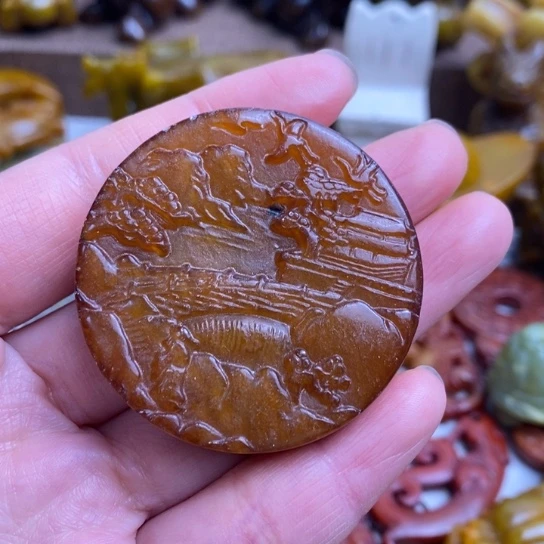 蛇纹石玉未镶嵌颈饰99