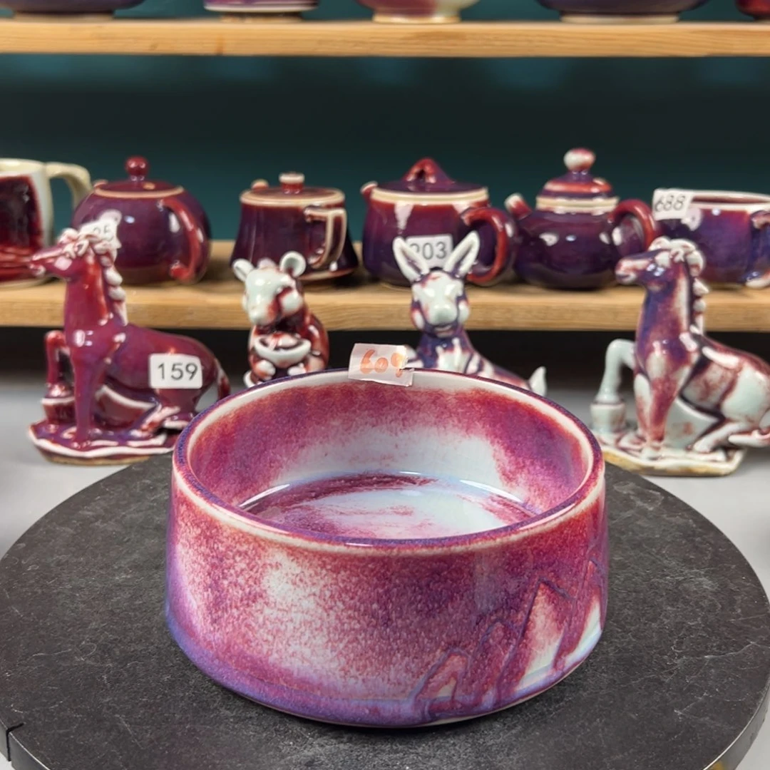 瓷片微瑕水洗纯手工