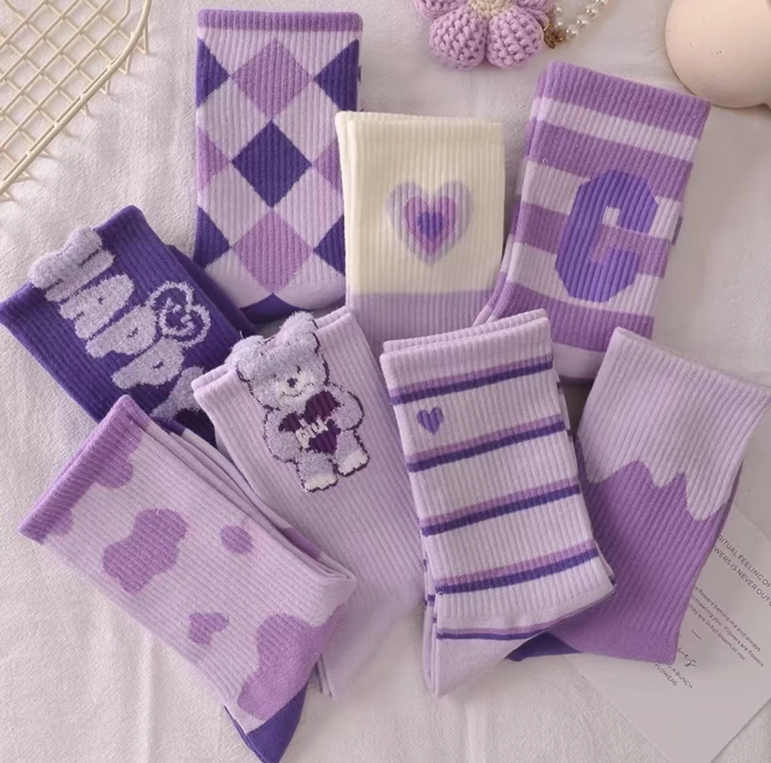 袜子女防臭中筒袜棉袜