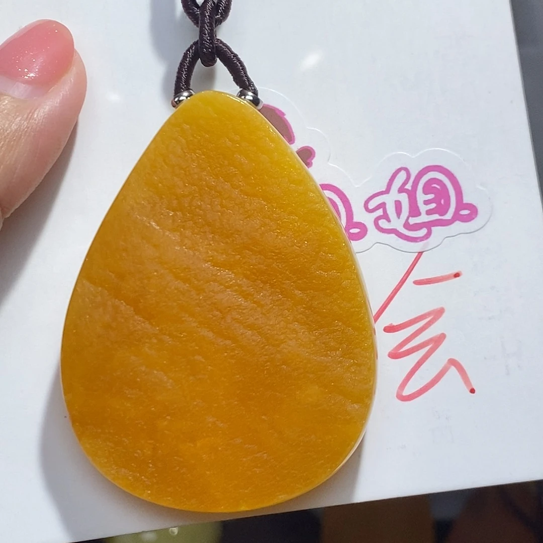 定制琥珀未镶嵌蜜蜡吊坠