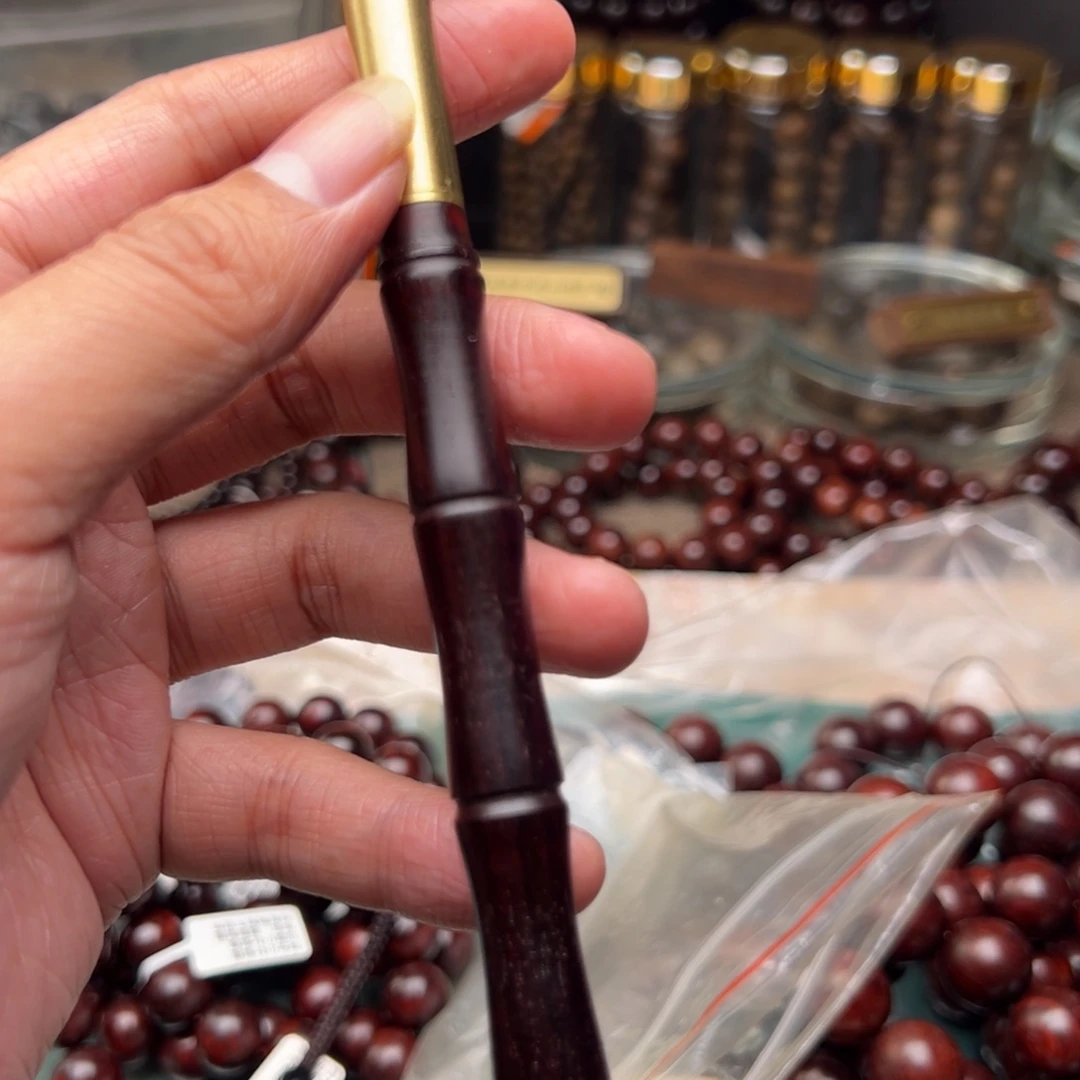 檀香紫檀（小叶紫檀）手串/手链竹节笔