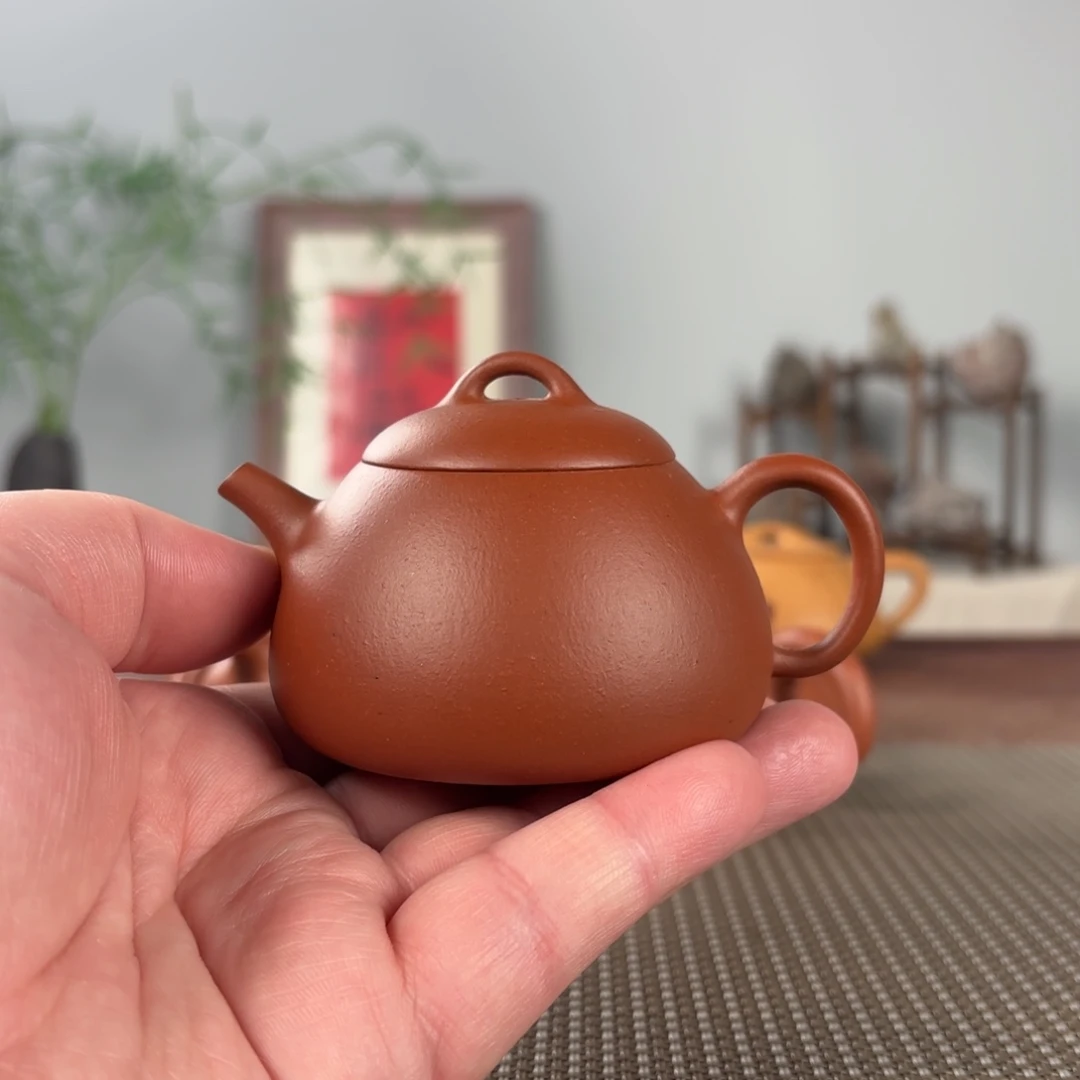 茶壶紫砂黄龙山原矿紫砂壶120