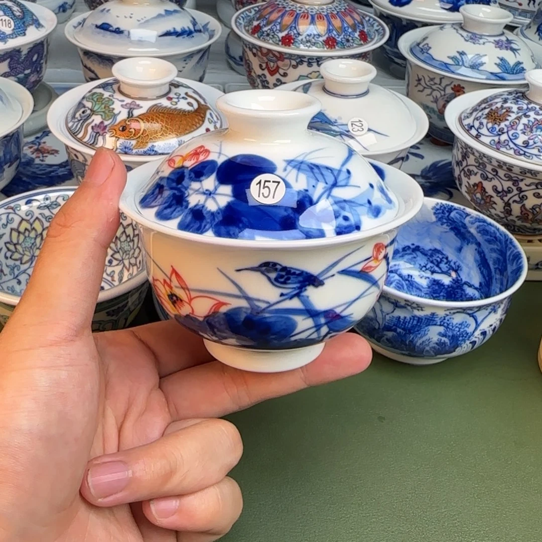 彦祖纯手工手绘茶具157