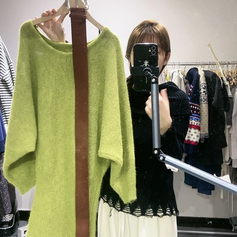 【闪购商品】斜肩裙子
