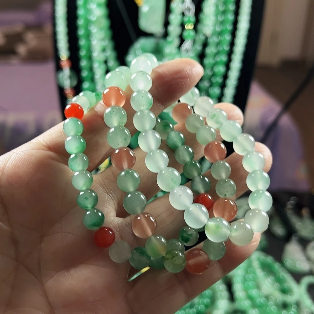 石英质玉合金手链多样性发货拍一发一