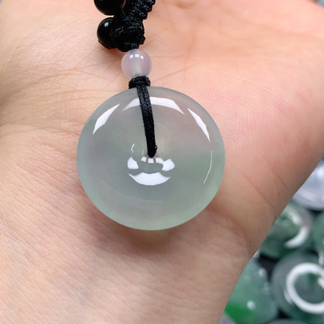 翡翠未镶嵌颈饰天然翡翠