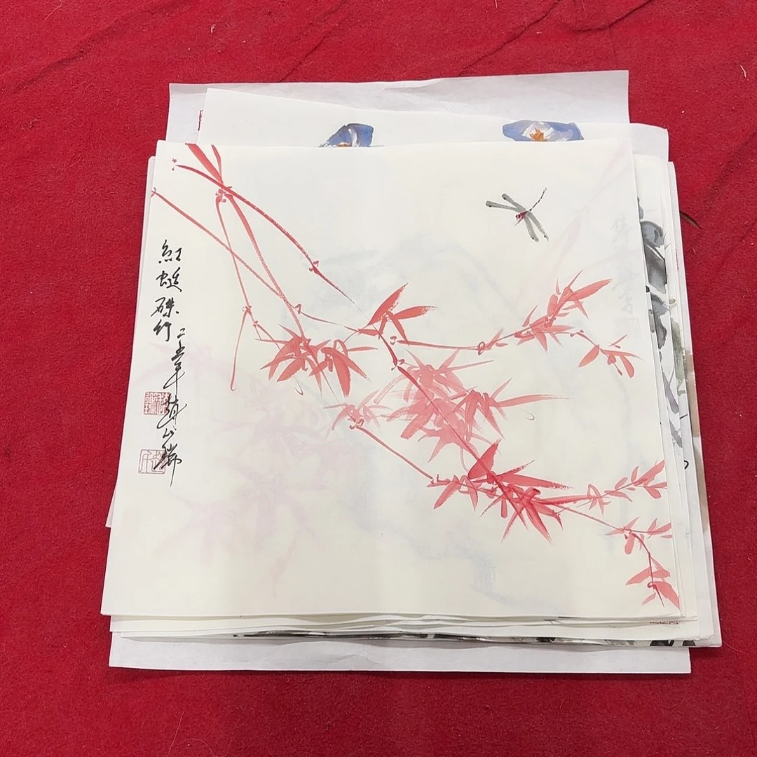 国画花鸟等多种鸟类的