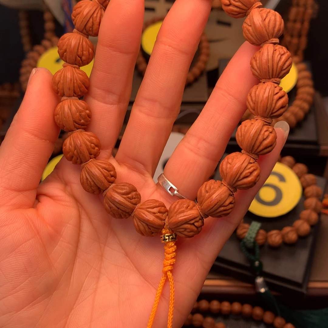 桃核手串野生火麒麟14