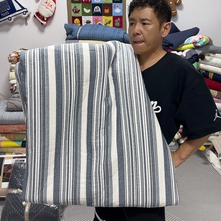 妙***楠竹子纤维棉240*280床盖反面磨毛