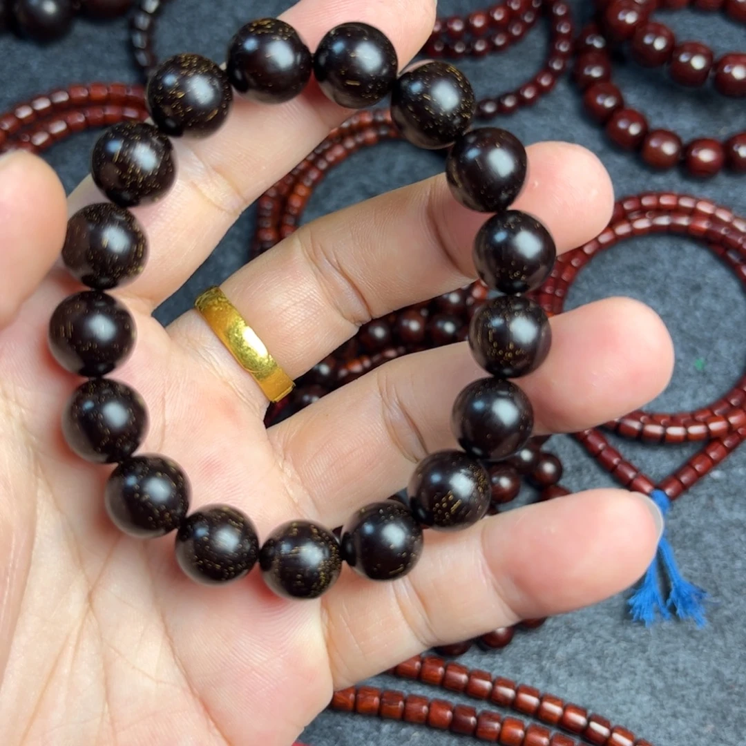 X***:手串/手链小叶紫檀12mm金星