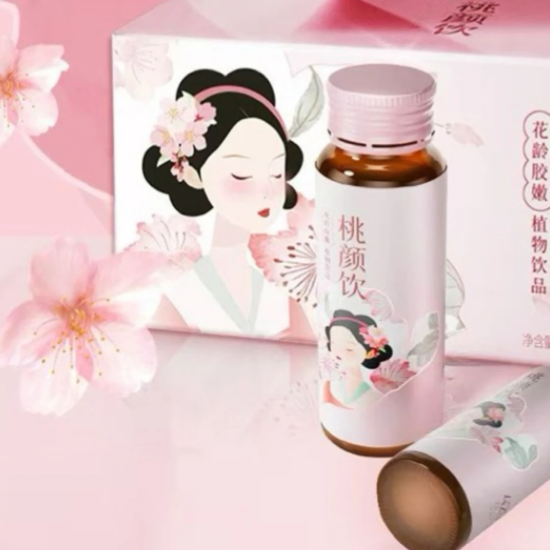 【小小米】 ～花龄胶～桃花饮～14瓶～料