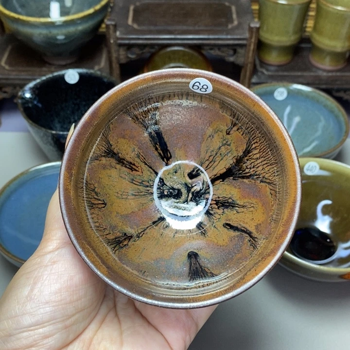 茶盏建窑建盏主人杯