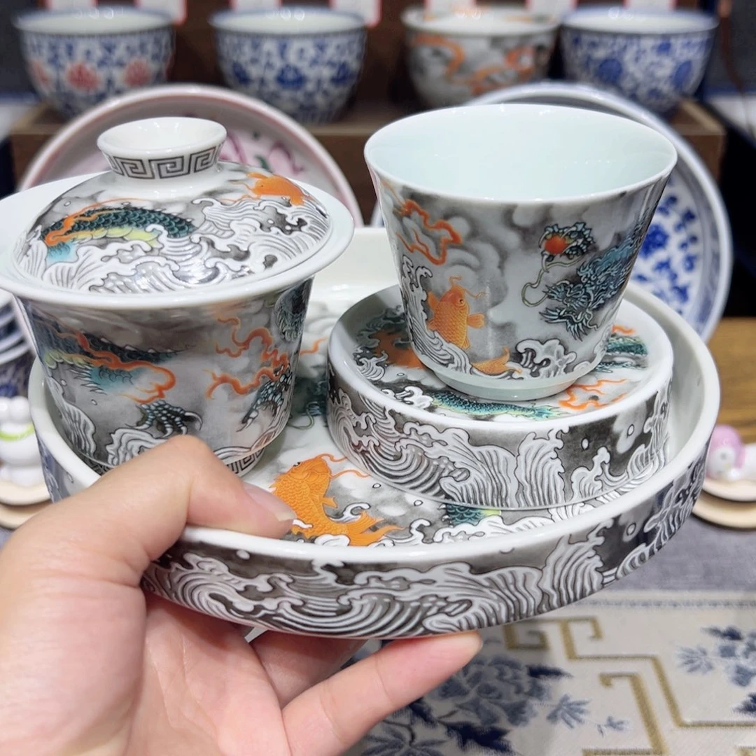 景德镇陶瓷高温茶具