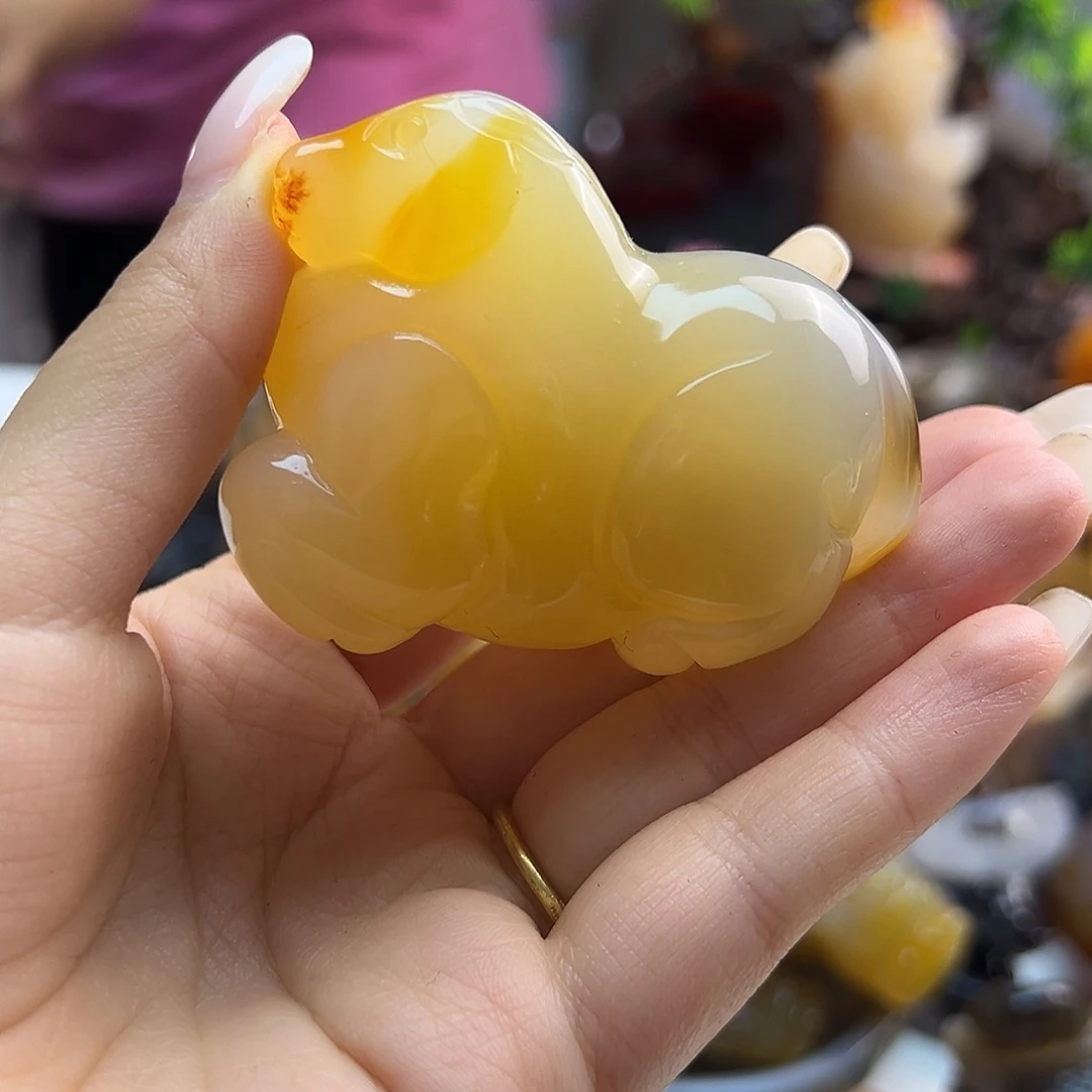 玛瑙/玉髓未镶嵌吊坠(不含链)