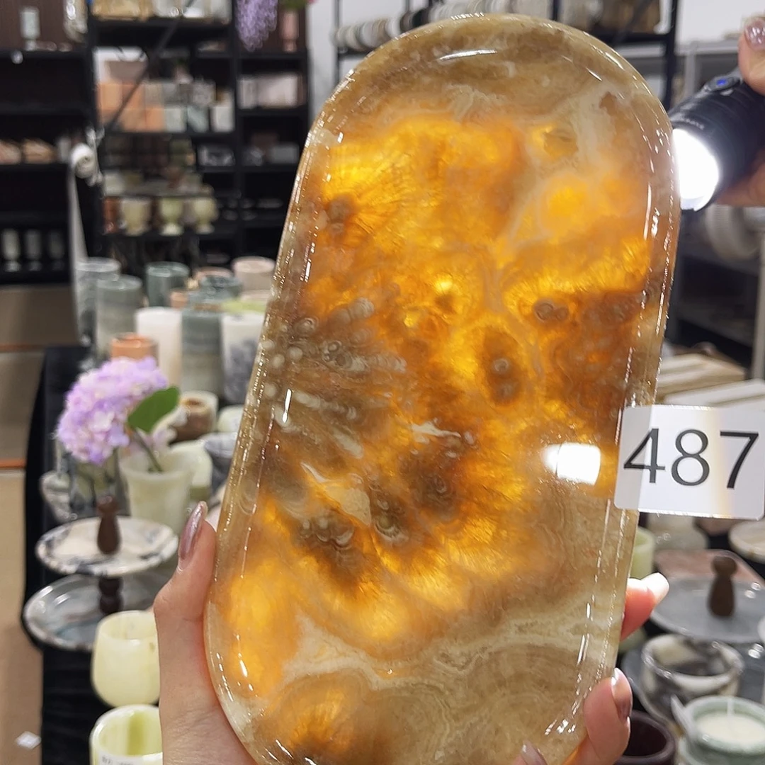 487号古典玉盘子福利不退换