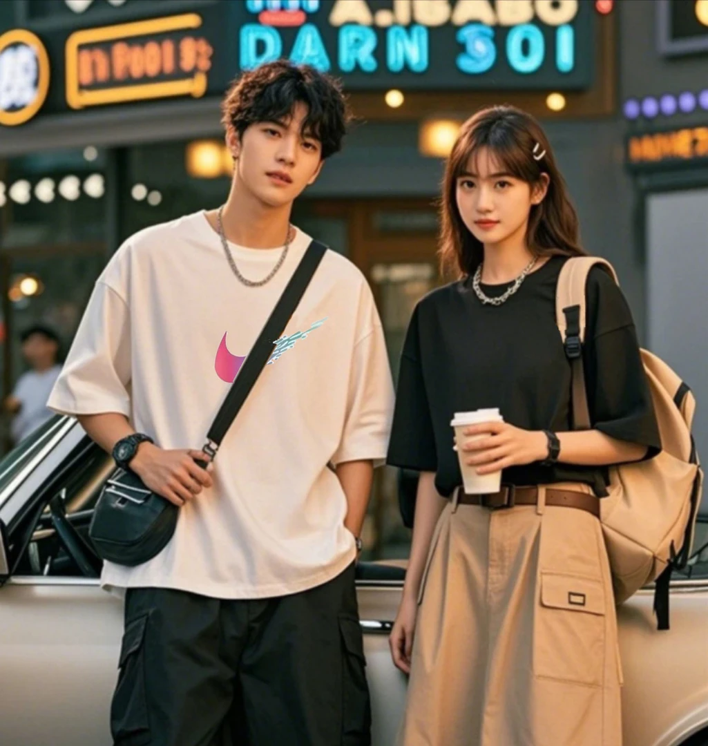 品质款纯棉短袖圆领打底衫男女同款纯棉T恤--19-811