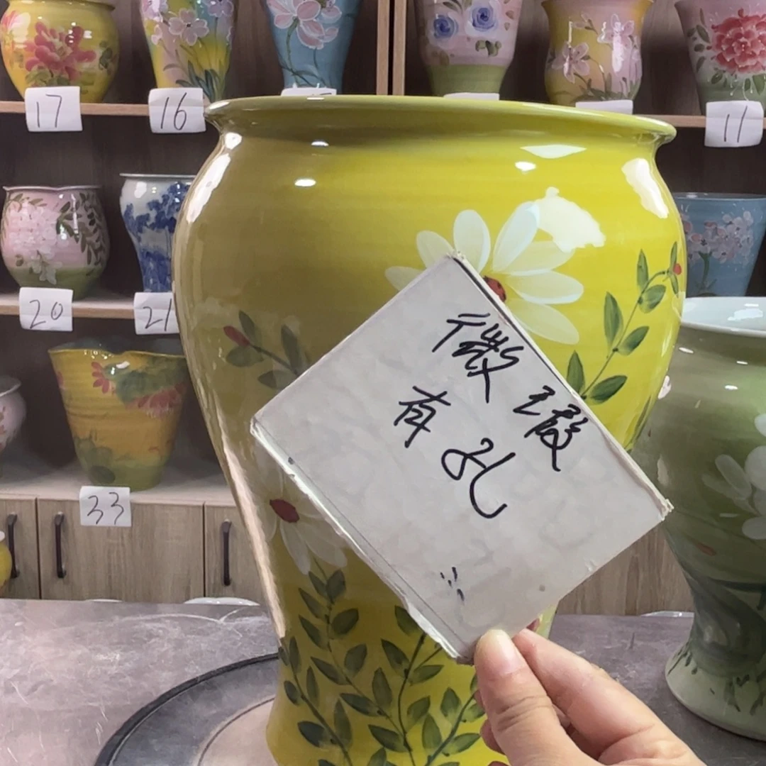 景德镇陶瓷花盆花盆