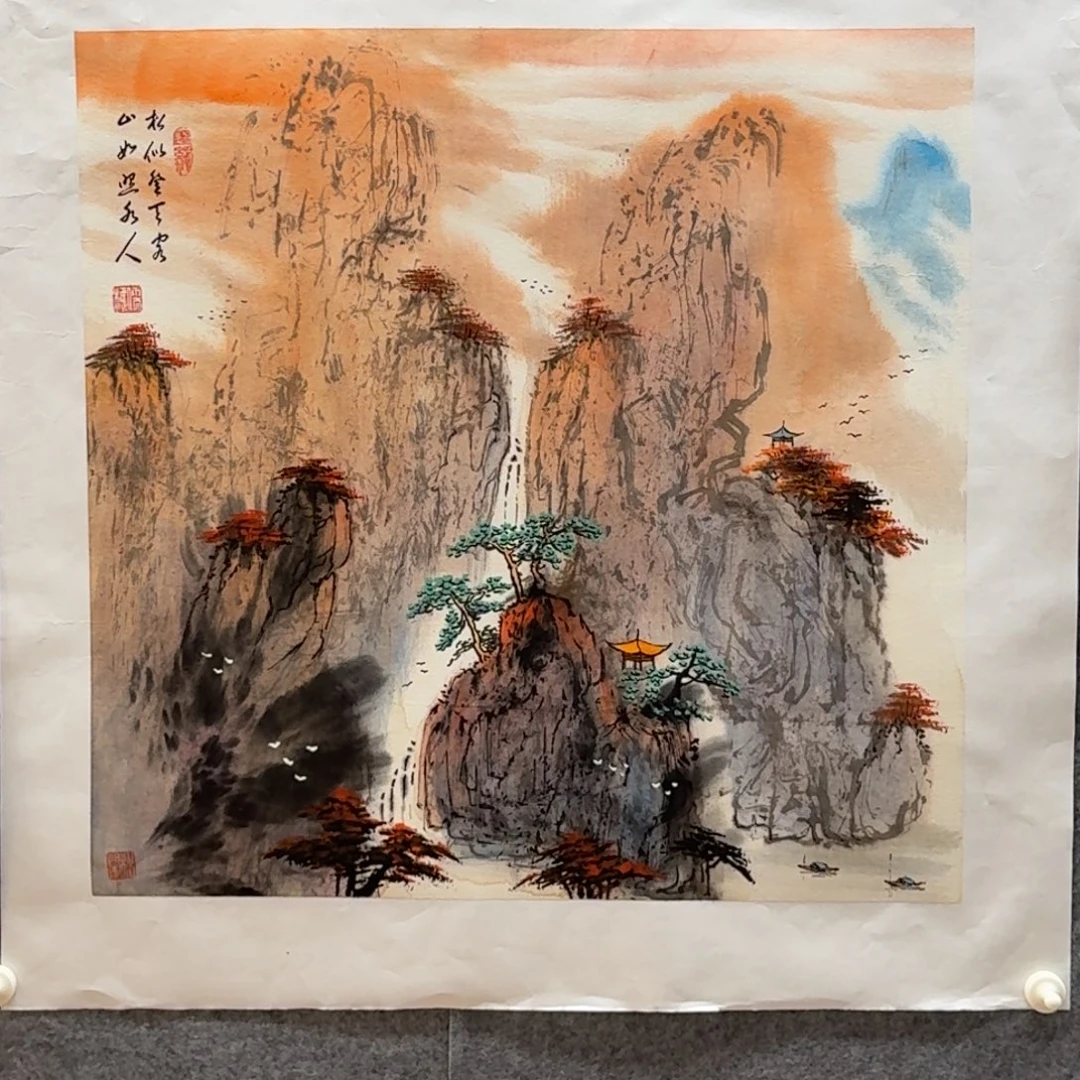 国画四尺斗方哈哈哈哈哈