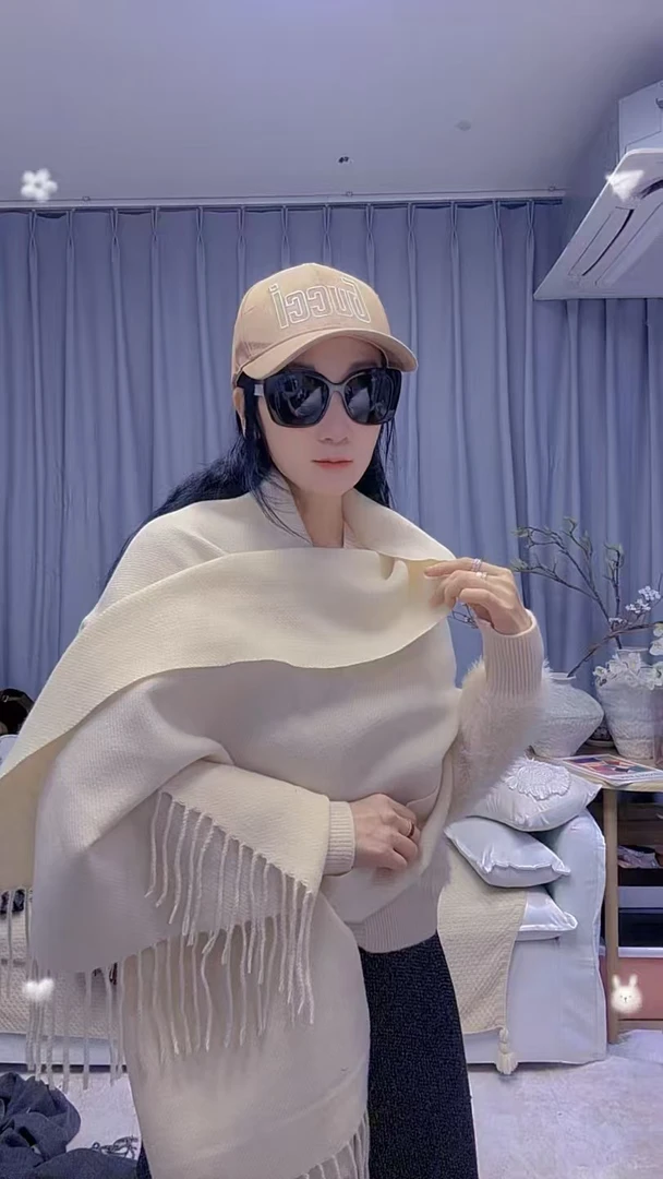 WJ003慕之淇羊绒百搭围巾