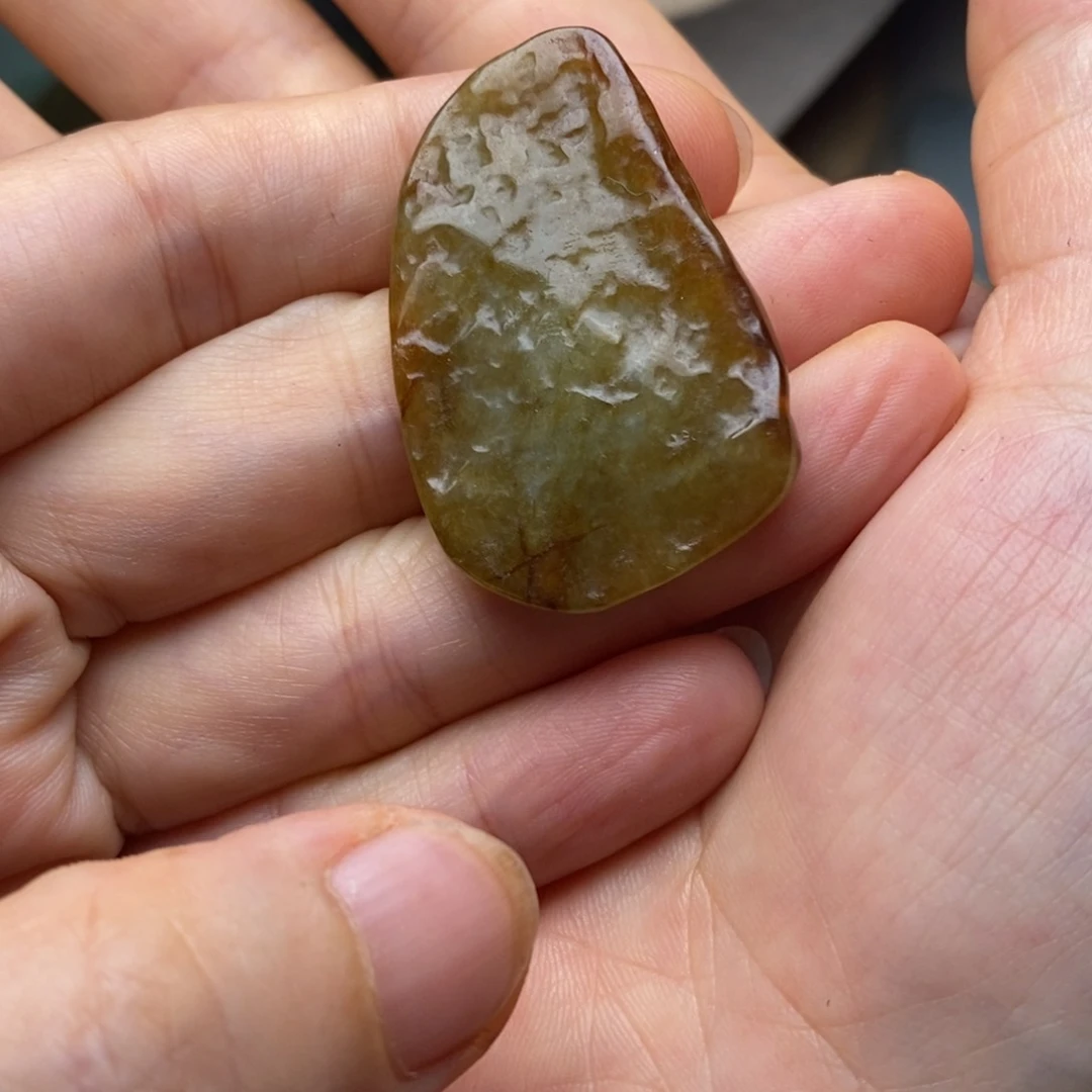 翡翠未镶嵌颈饰天然