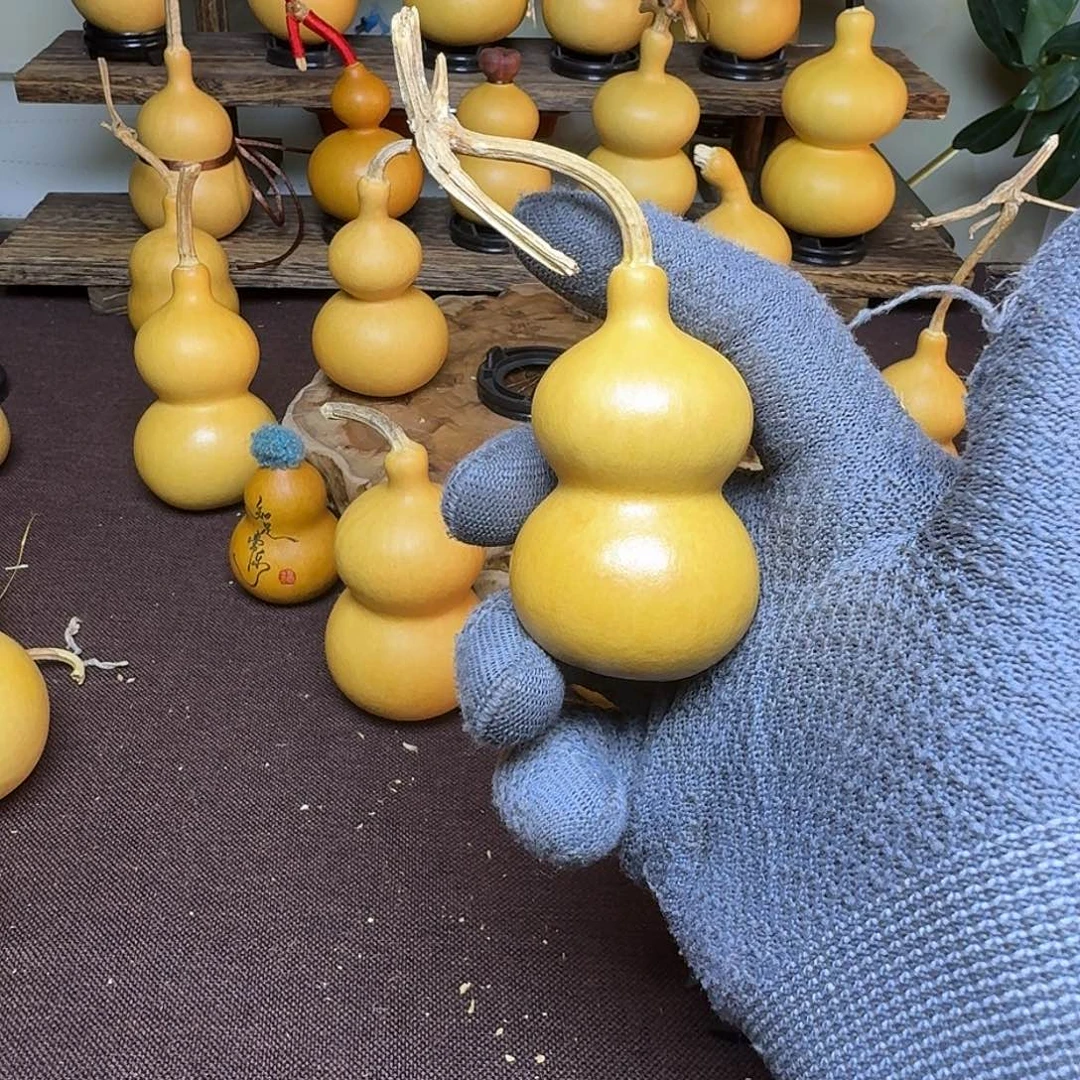 顺***顺恭喜发财纯天然葫芦