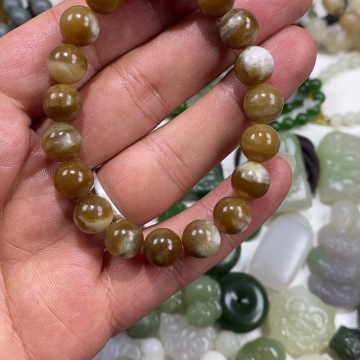 和田玉（糖玉）未镶嵌车挂