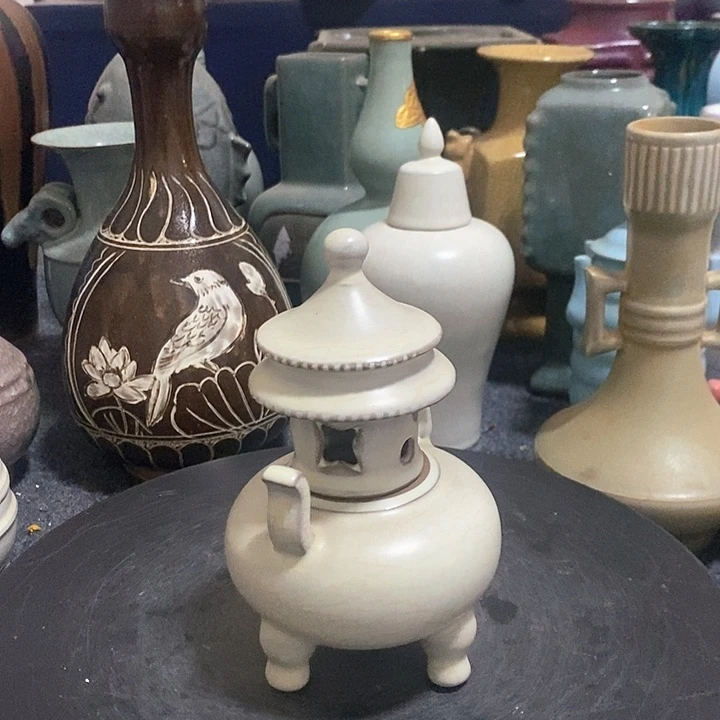 摆件汝窑瓷器瓷器瓷器