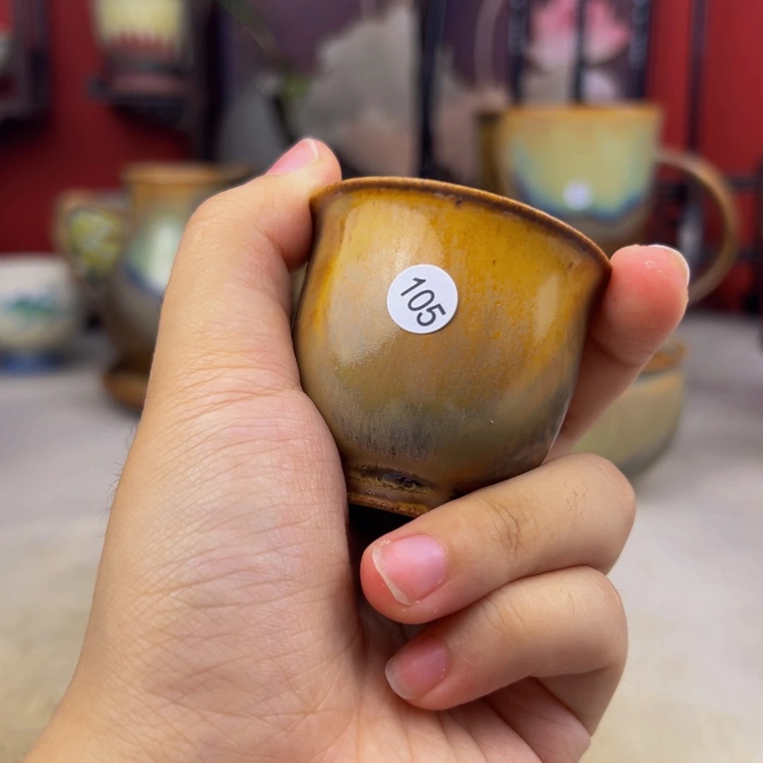 杯纯手工柴烧主人杯