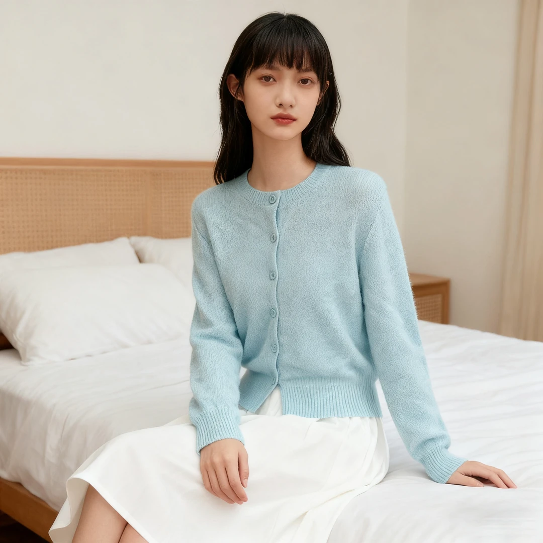 【ASKYO】针织衫外套