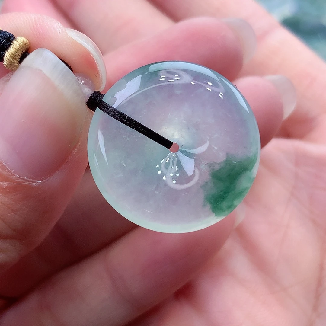 颈饰未镶嵌翡翠编号66尺寸23.4-5.6