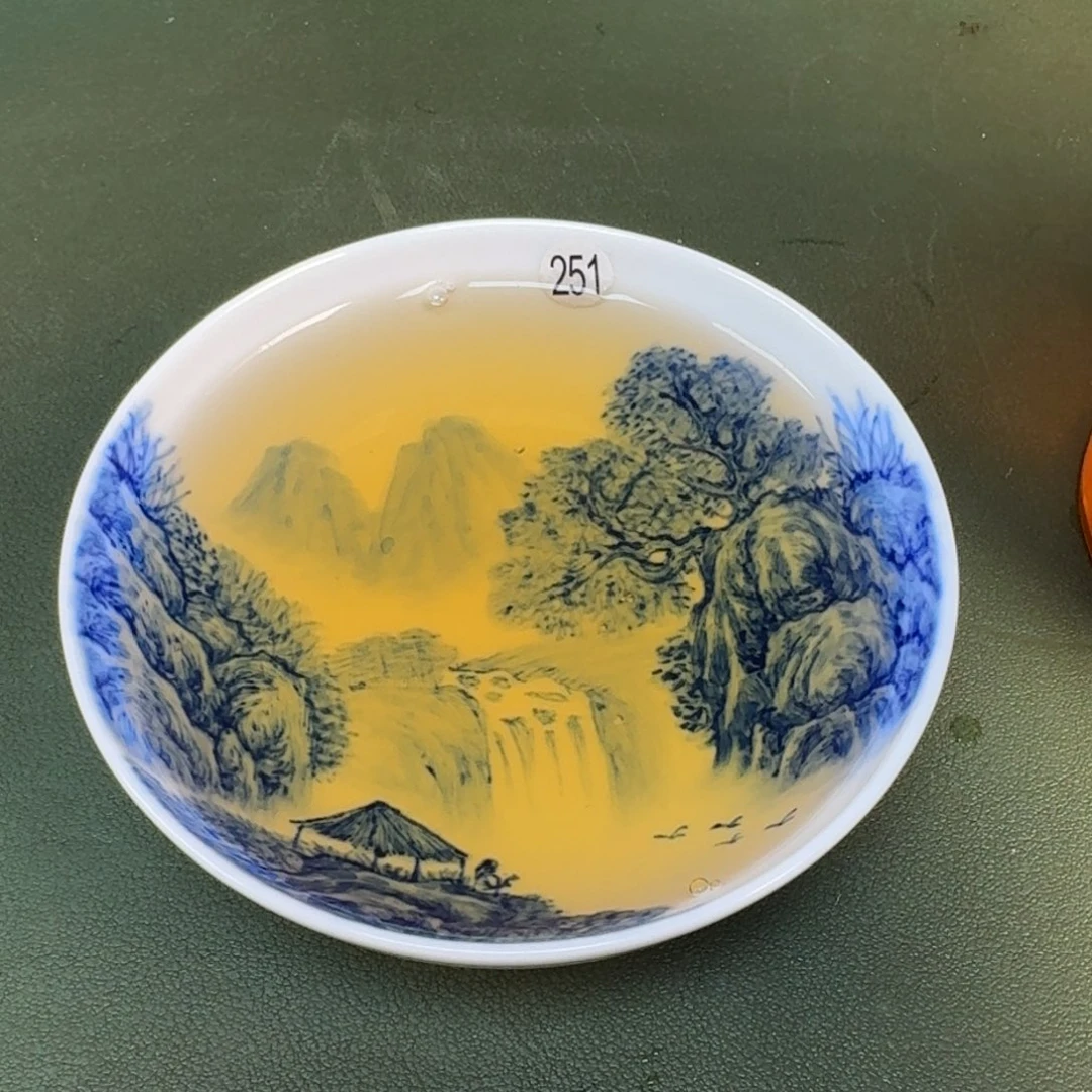 陶景德镇纯手绘茶具圆圆251