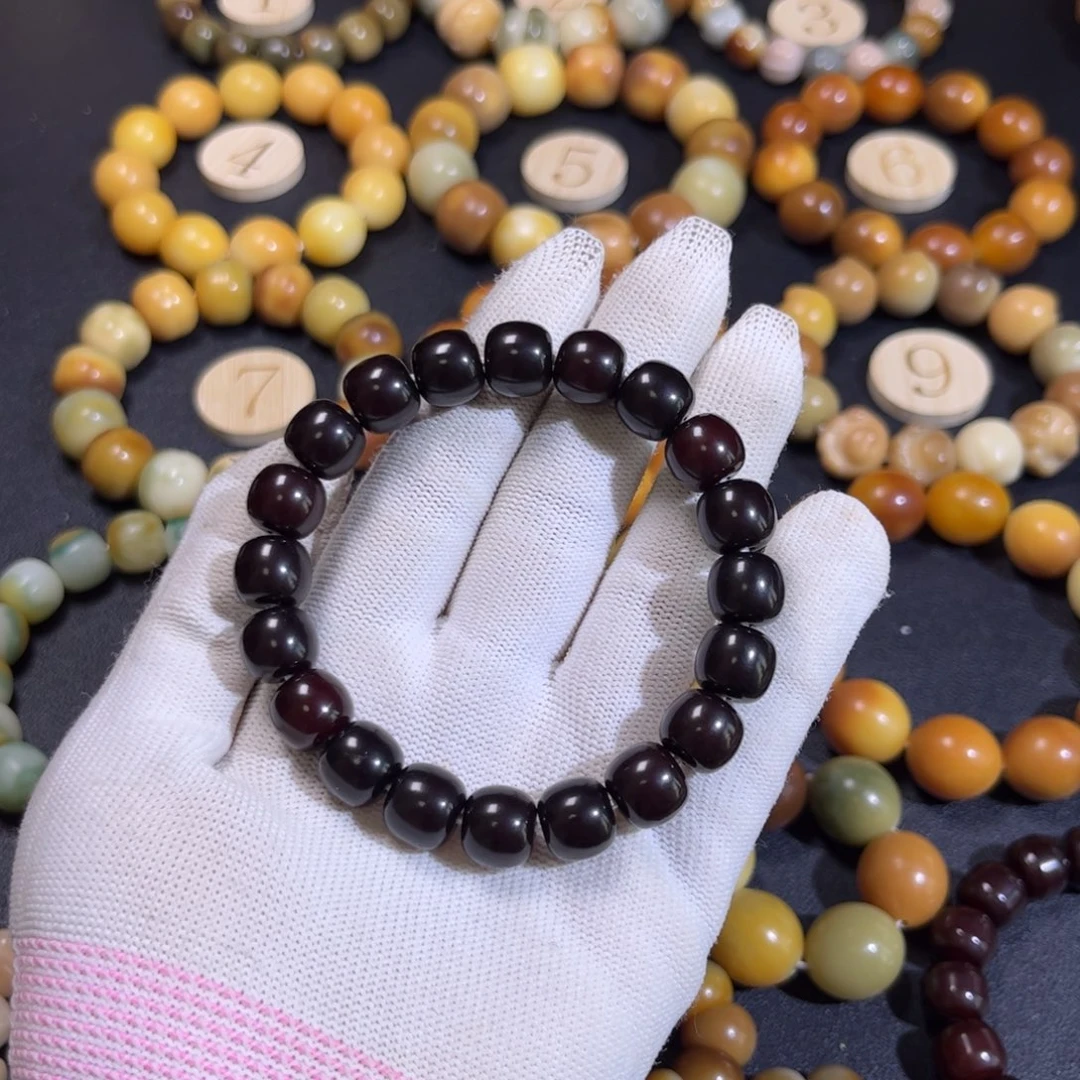 菩提根/象牙果手串车厘子卡11