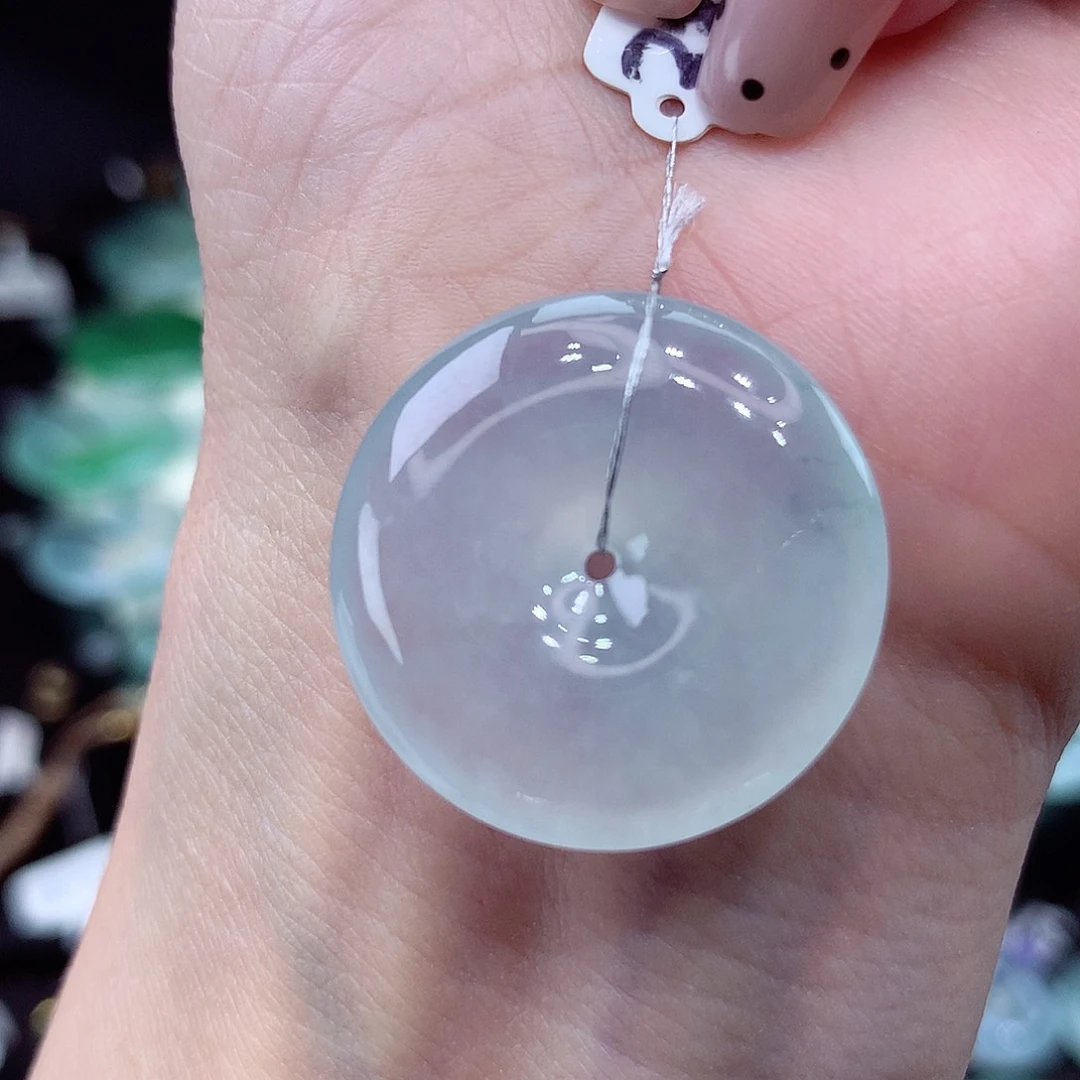 颈饰未镶嵌翡翠编号10尺寸25-5.7