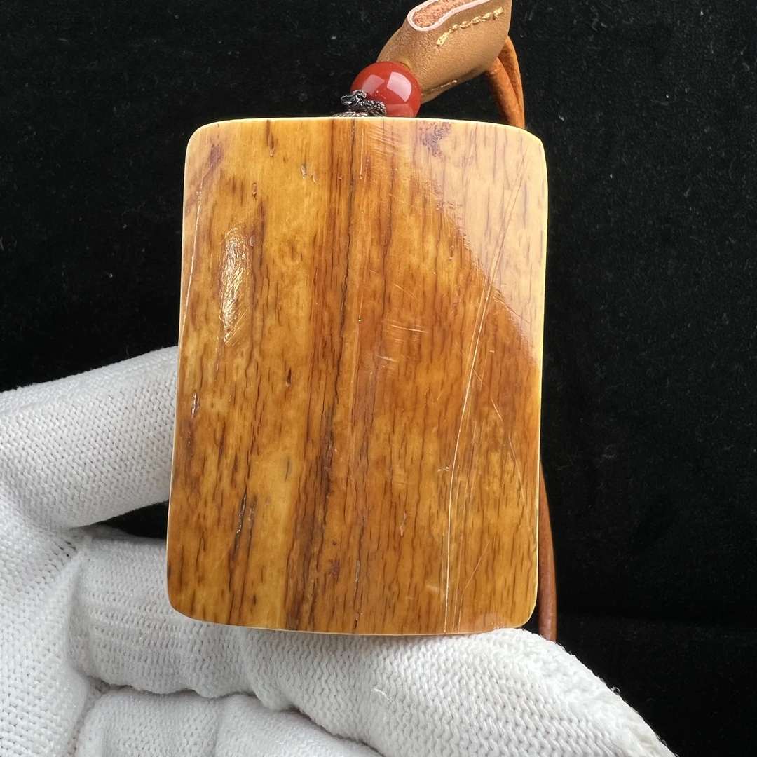 E23-69天然猛犸牙 精品肥皂40*55*20mm支持鉴定 假一罚四