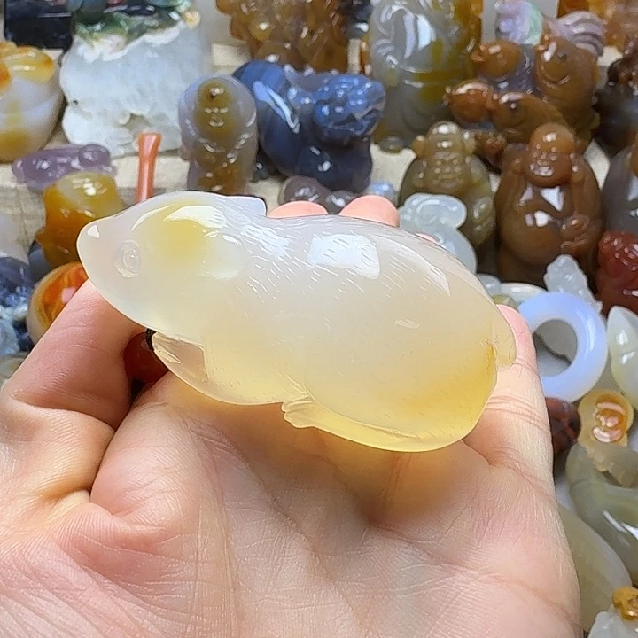 玛瑙/玉髓未镶嵌饰品
