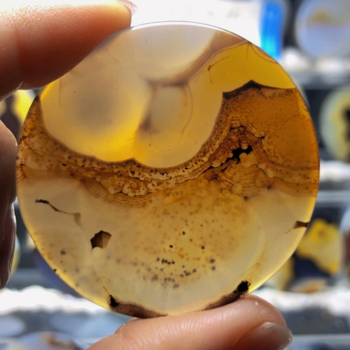 合金玛瑙/玉髓珠宝奇石45
