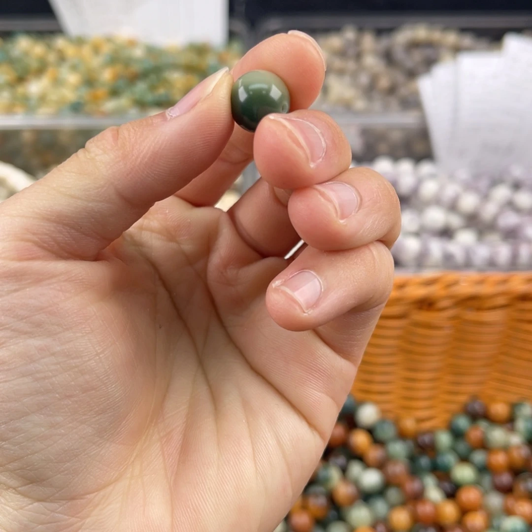 白玉菩提吊坠a 4mm/200/迷你星月