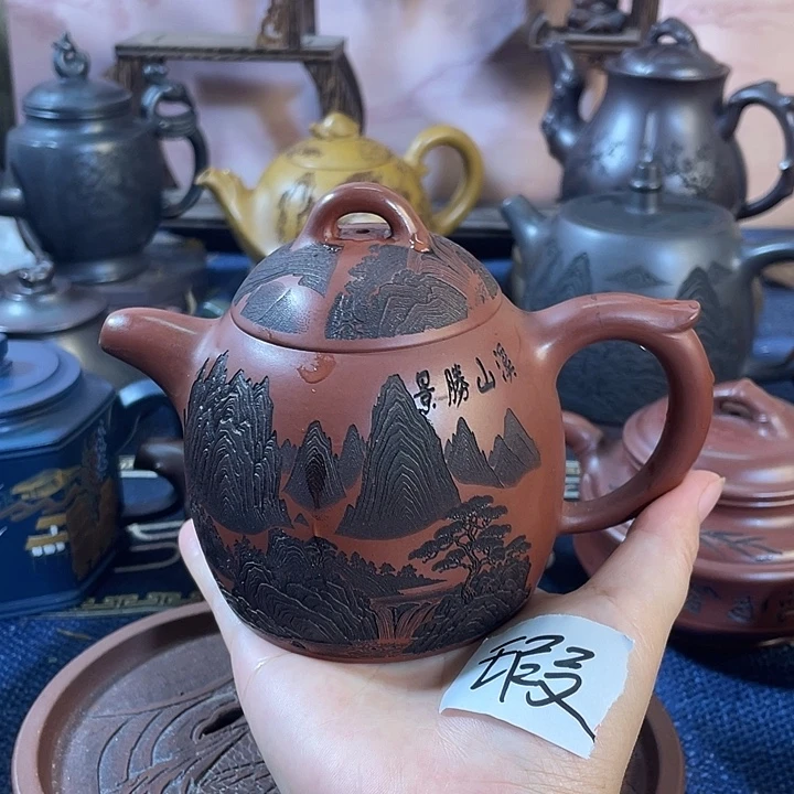 茶壶紫砂瑕疵紫砂茶具紫砂壶