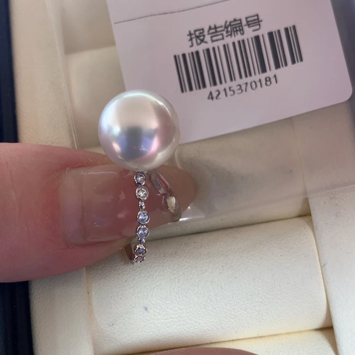 未镶嵌戒指海水珍珠