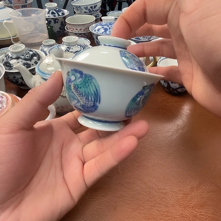 摆件陶瓷景德镇瓷器茶具茶具