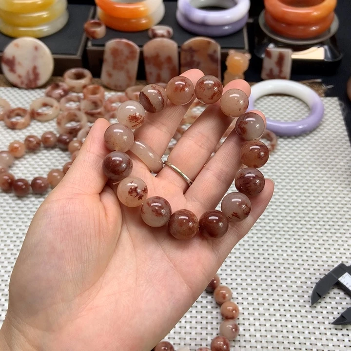 石英质玉未镶嵌手串