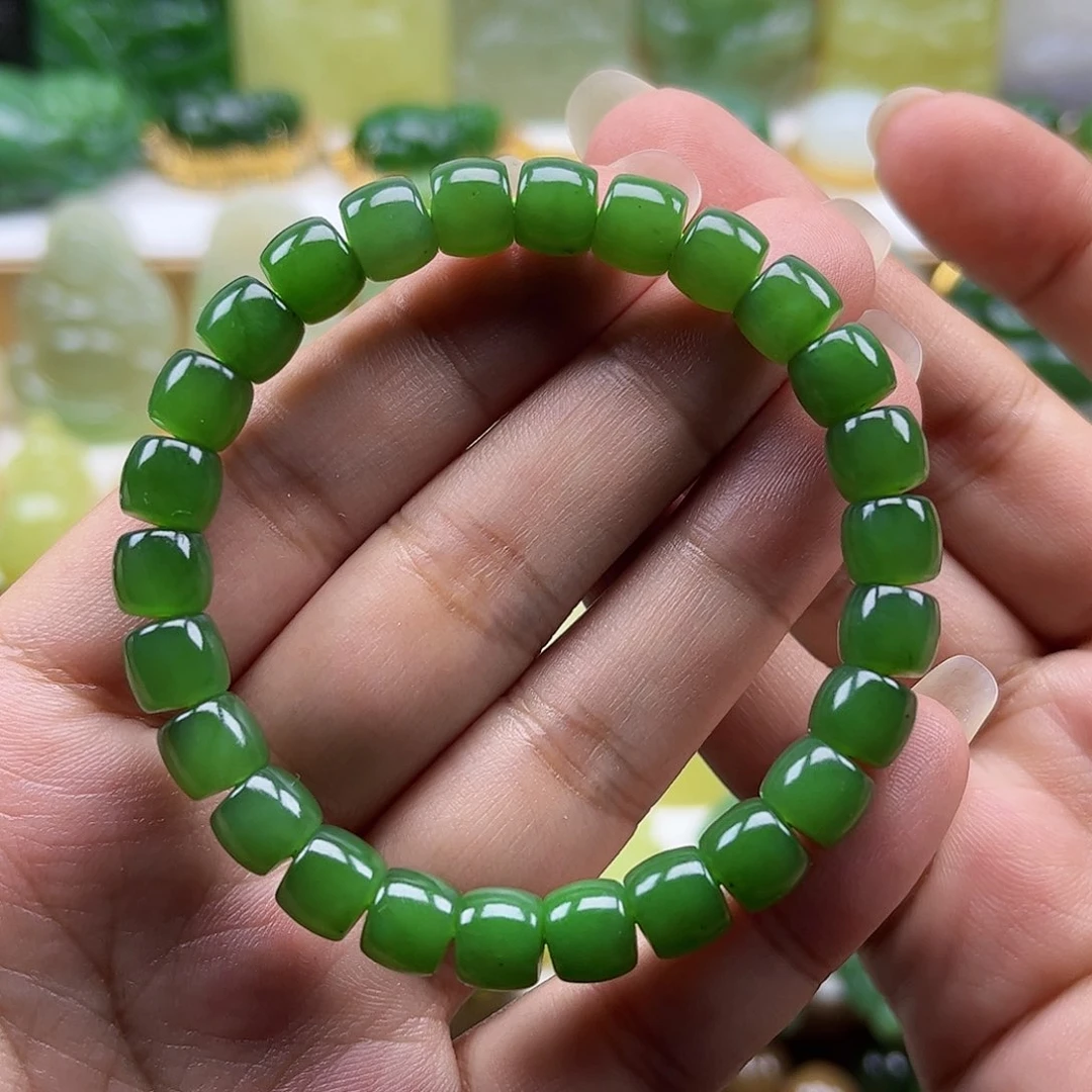 手串未镶嵌和田玉卡8