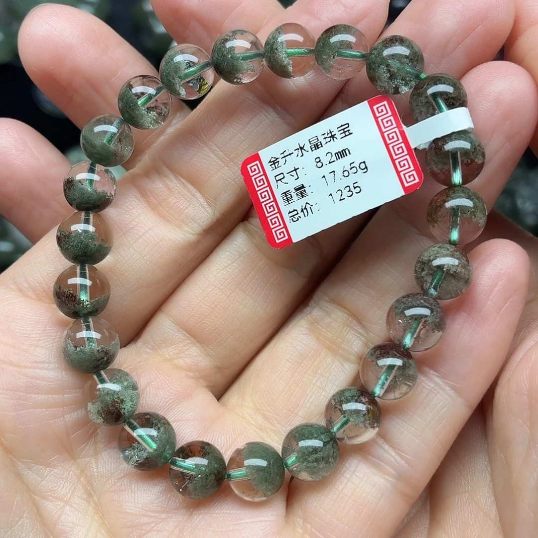 水晶手链未镶嵌天然水晶