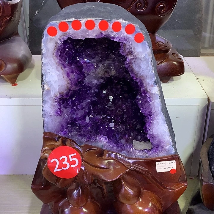 未镶嵌大型摆件（非配饰）紫晶