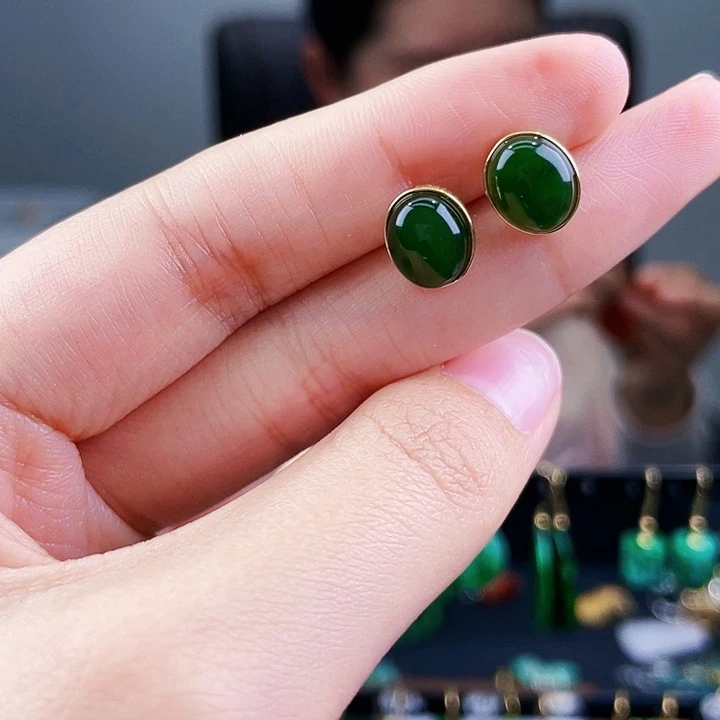 和田玉珠宝奇石银S925镶嵌