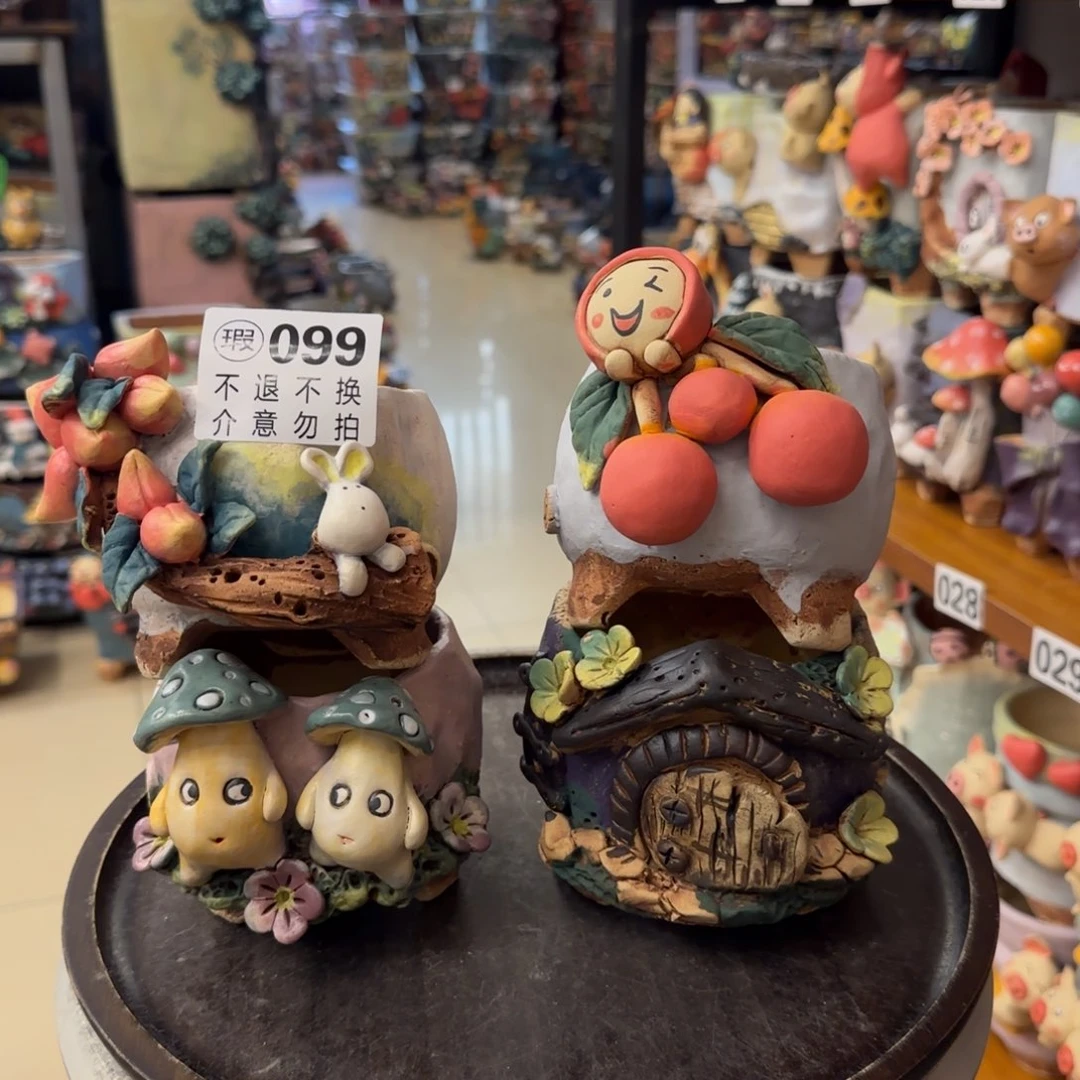 【闪购商品】陶瓷粗陶手捏