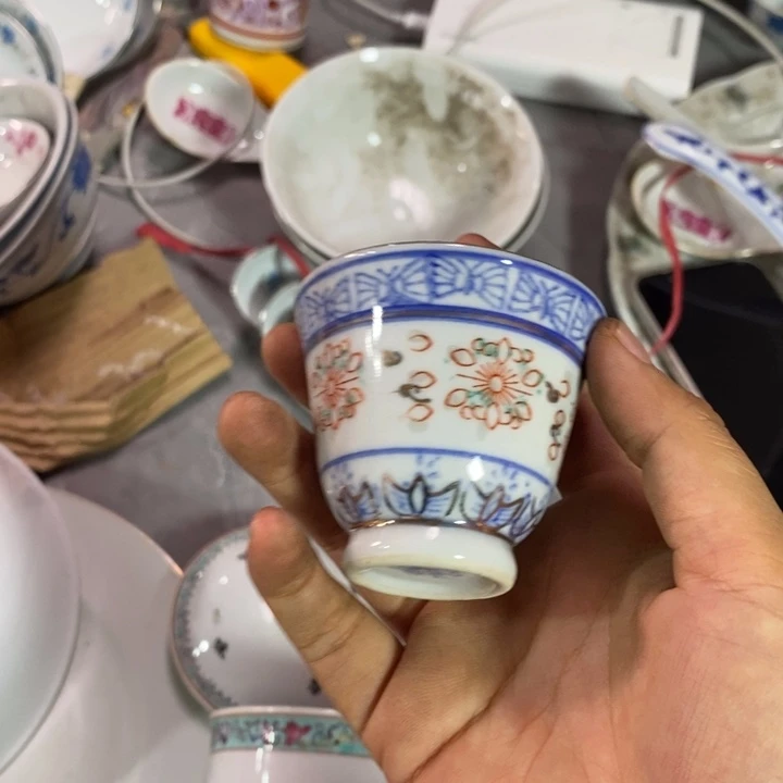 景德镇陶瓷一个玲珑杯