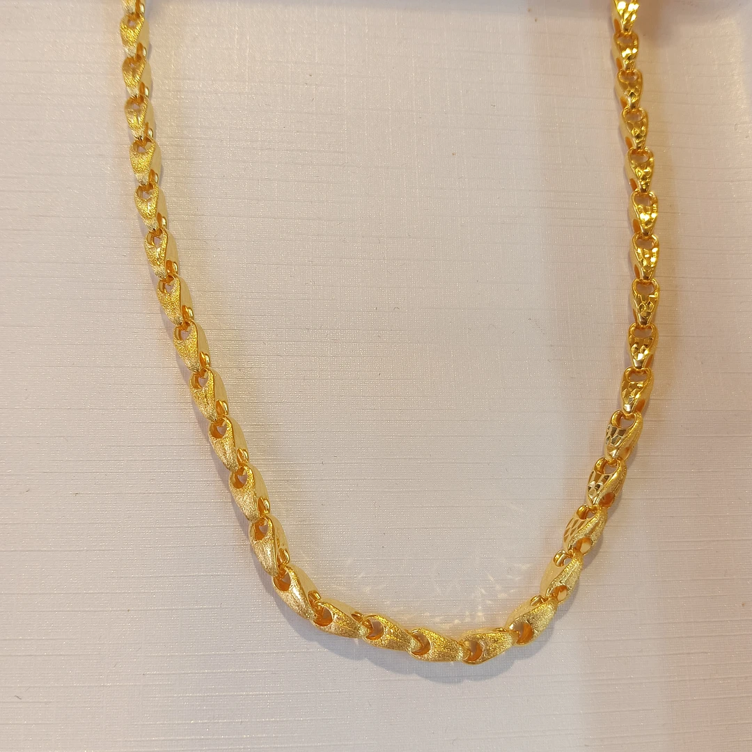 合金项链 قاپلىما ئالتۇن زەنجىر ئالتۇن 0.60گىرام كۆمۈش 9.70